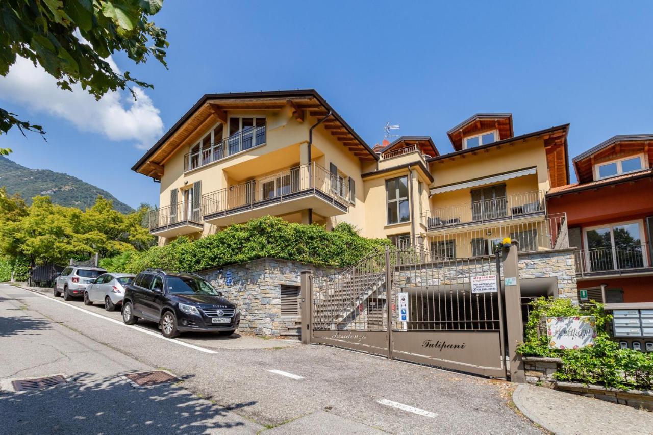 Como Lake Nest - Studio With Garden Tremezzo Eksteriør billede